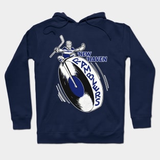 Defunct New Haven Ramblers Hockey Team Hoodie